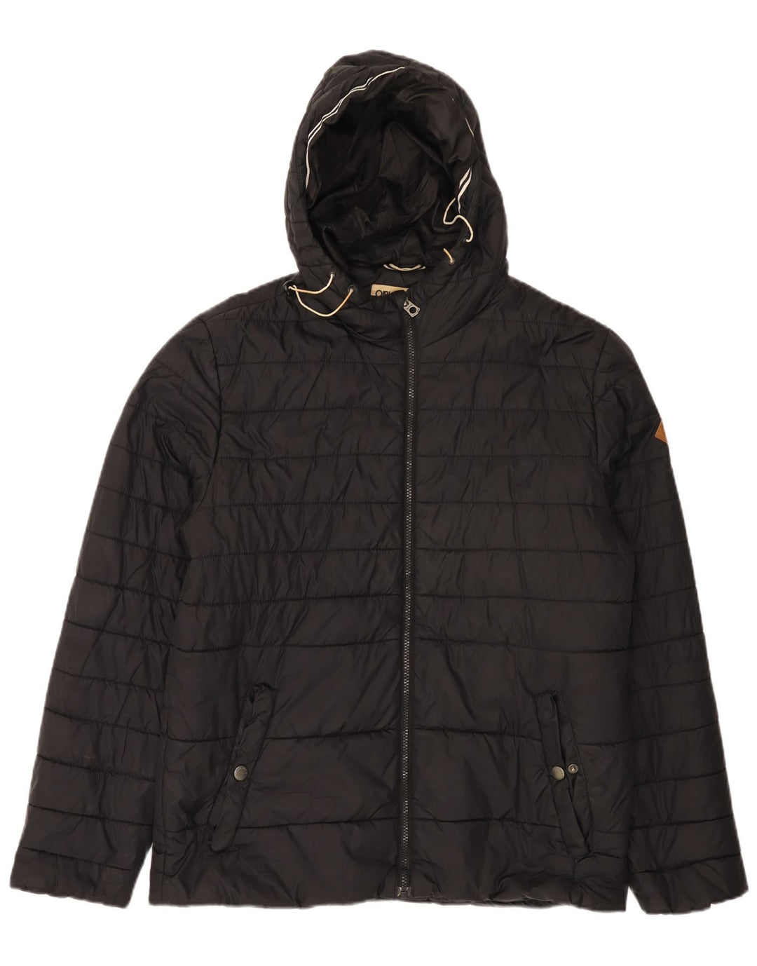 Jack & Jones Chaqueta acolchada con capucha para hombre UK 40 Large Black