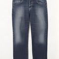 Vaqueros rectos Calvin Klein para hombre W36 L31 azul