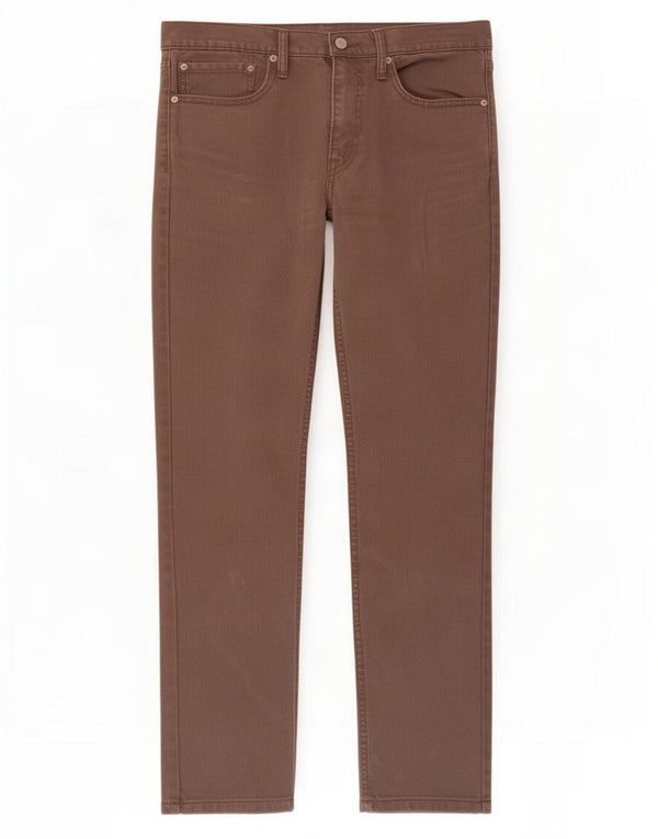 Levi's Mens 511 Slim Casual Pantalones W34 L32 Algodón Marrón