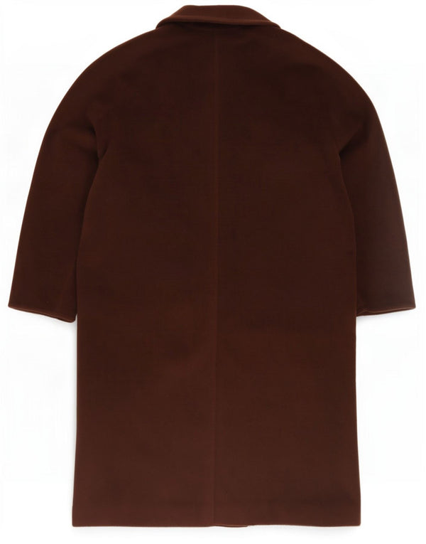Max Mara Abrigo extragrande con doble botonadura para mujer Reino Unido 44 Grande Marrón