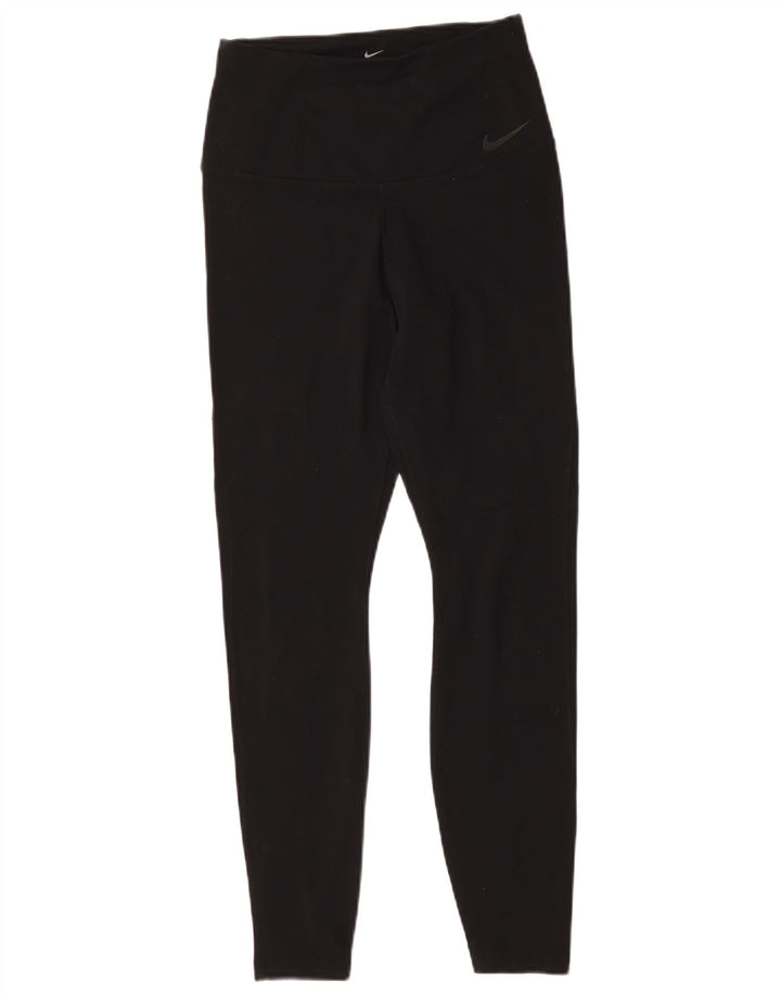 Nike - Leggings Dri Fit para mujer, talla 40, nailon negro mediano