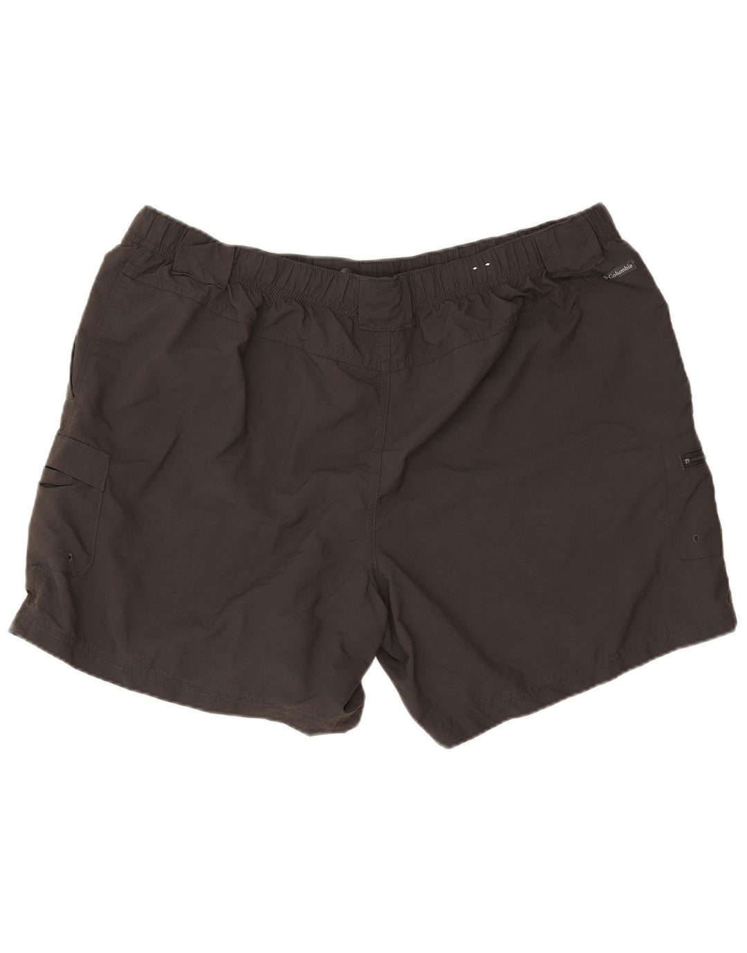Columbia Pantalones cortos cargo para hombre XL W36 Nylon negro