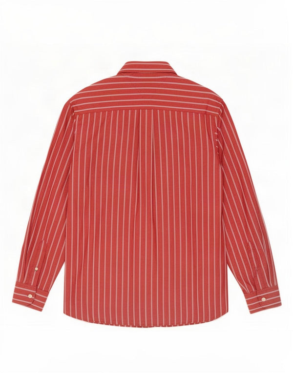 Camisa Tommy Hilfiger Hombre Algodón Rayas Rojas Medianas
