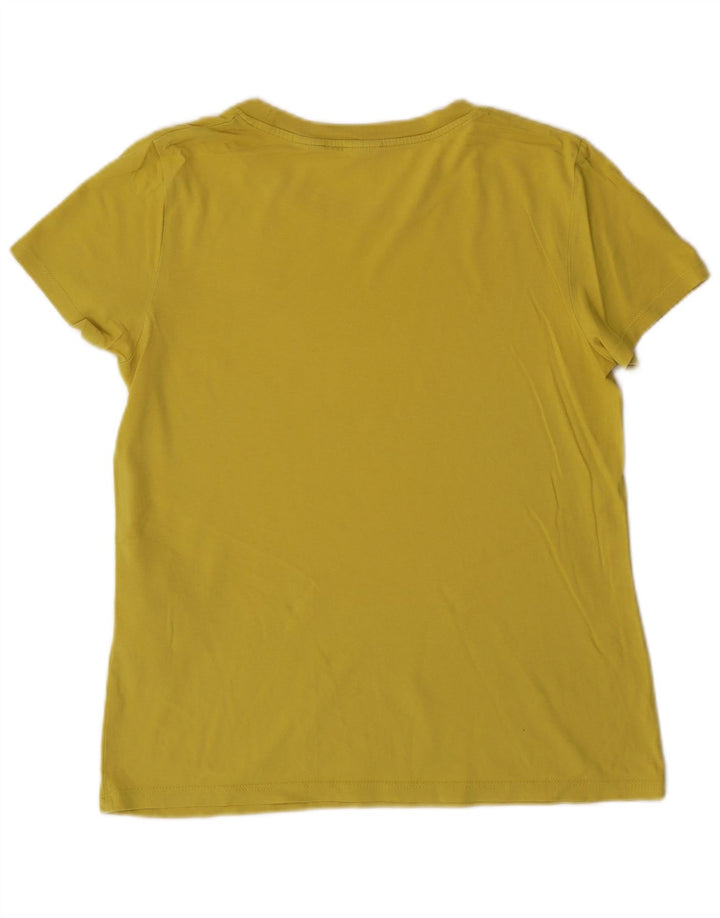 LEVI'S Hombre Camiseta Top Small Amarillo Algodón