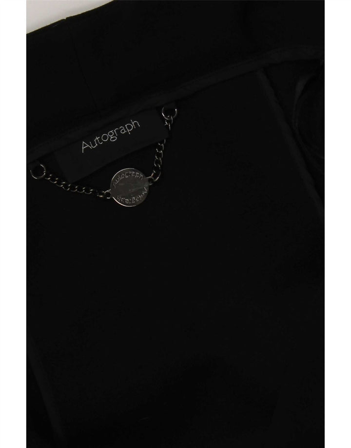 Marks & Spencer Abrigo abierto extragrande para mujer UK 40 XL Negro