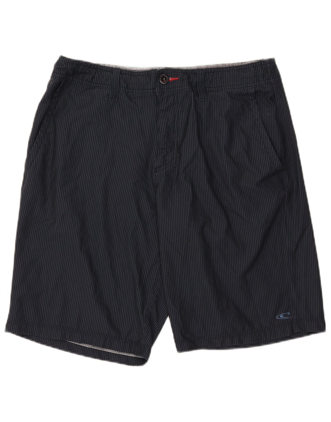 O'Neill Pantalones cortos chinos para hombre W34 Poliéster a rayas azul marino grande
