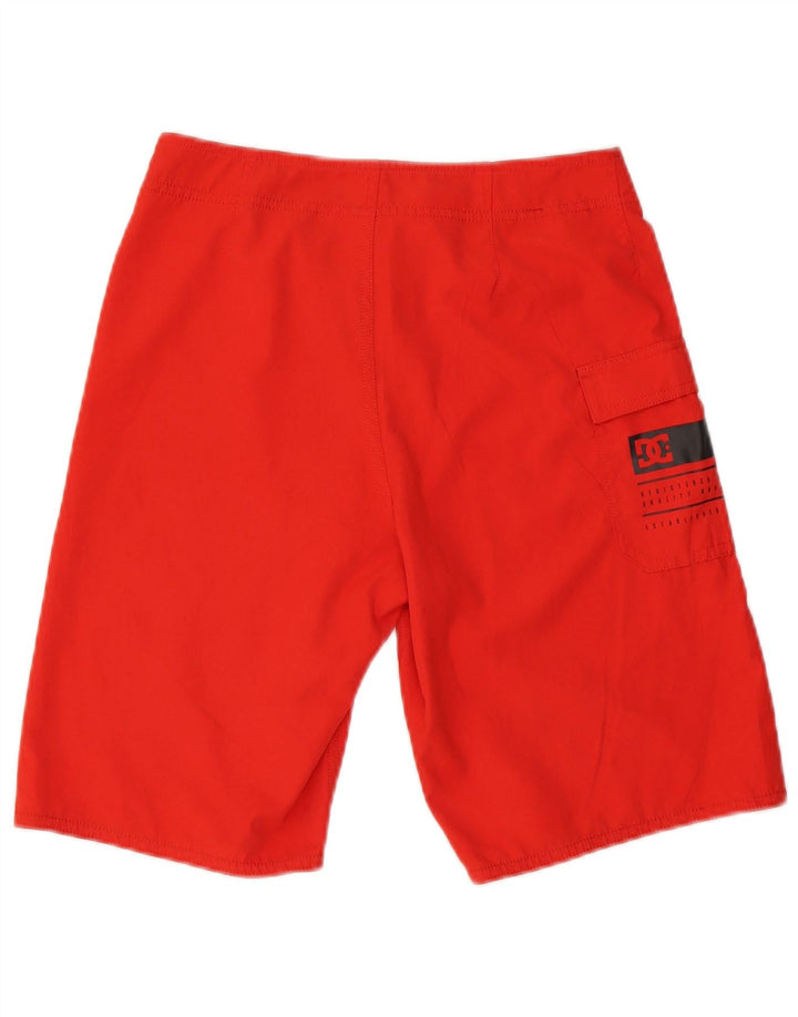 DC Bañador Shorts Niño 13-14 Años Rojo Poliéster
