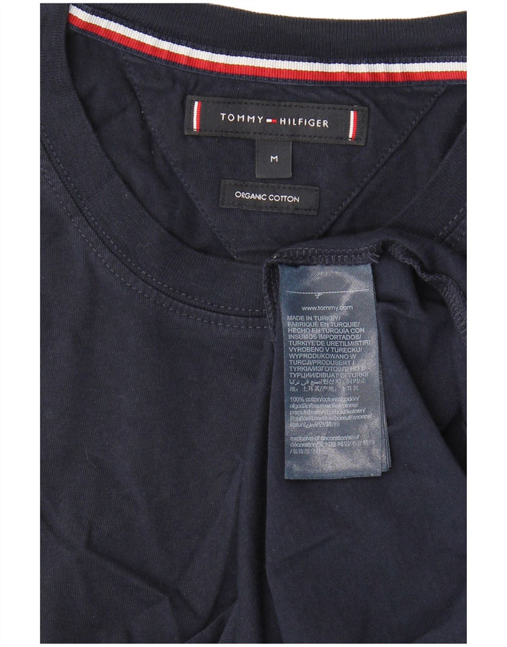 Camiseta Tommy Hilfiger Hombre Top Medium Azul Marino Algodón