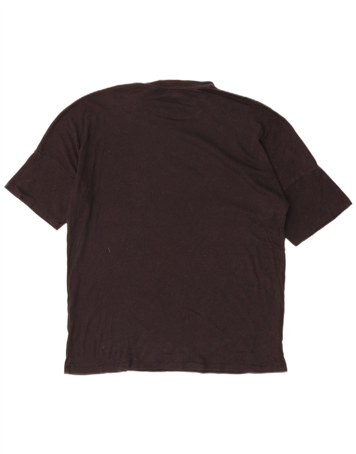 Cos camiseta para hombre Top mediano algodón negro