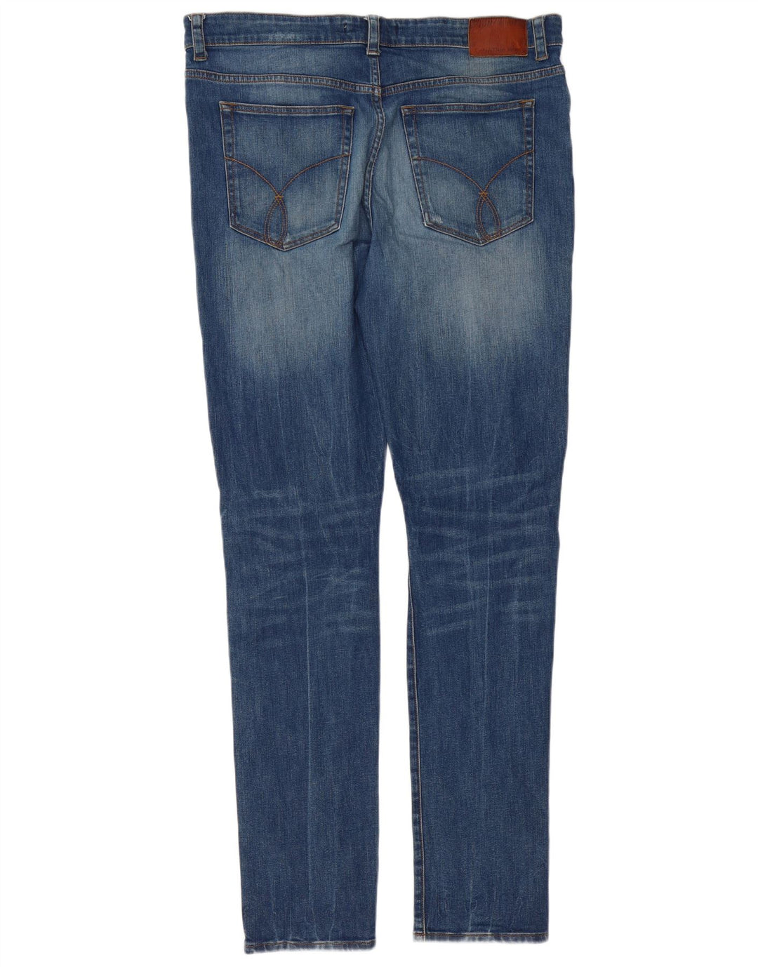 Calvin Klein Jeans ajustados para hombre W38 L34 Algodón azul