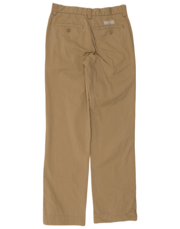 Pantalón chino recto Gap para hombre W28 L32 Algodón beige