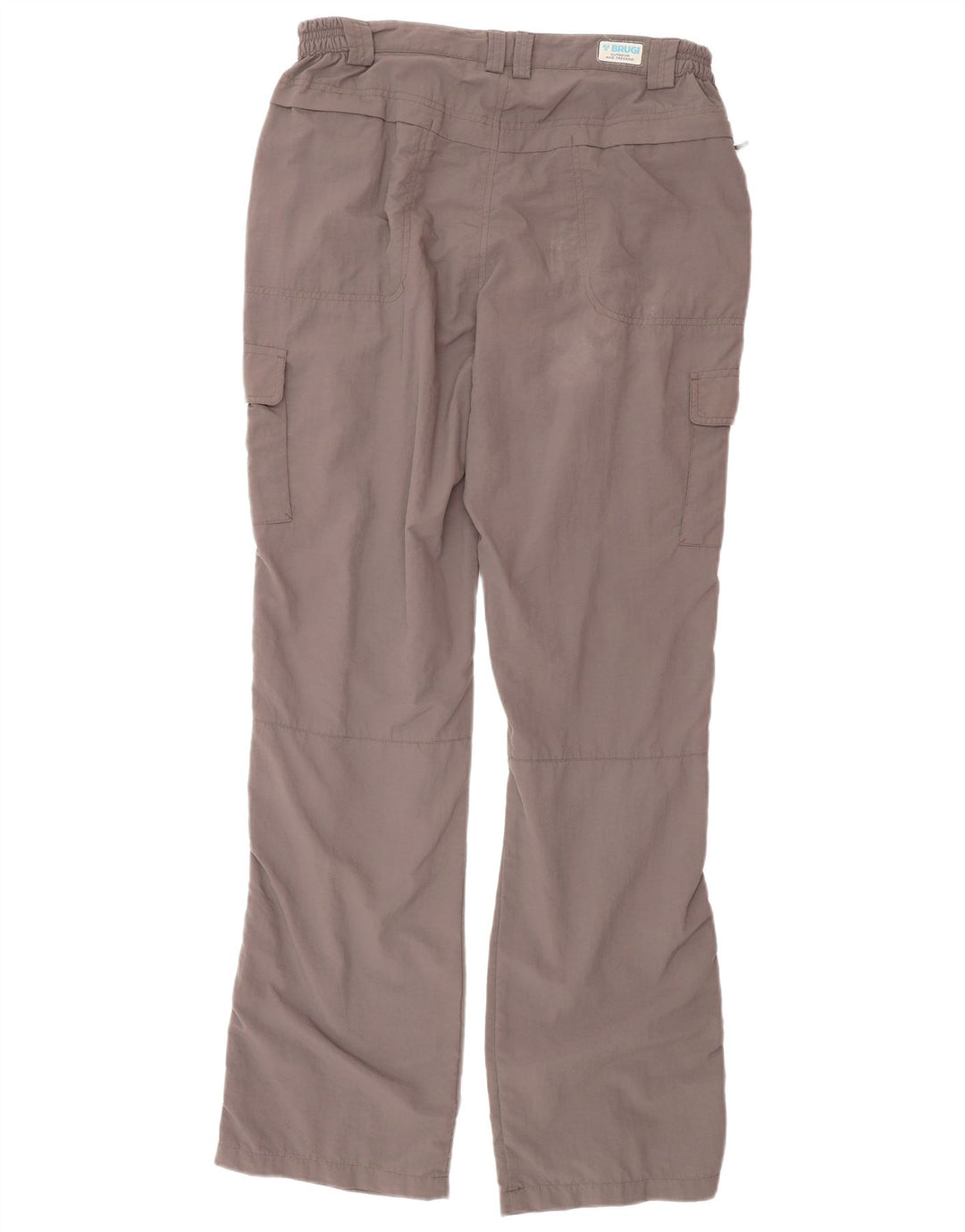 Pantalón Cargo Recto Hombre Brugi W34 L34 Poliamida Gris
