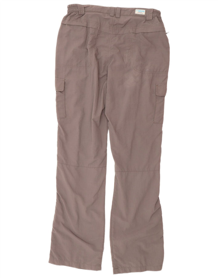 Pantalón Cargo Recto Hombre Brugi W34 L34 Poliamida Gris