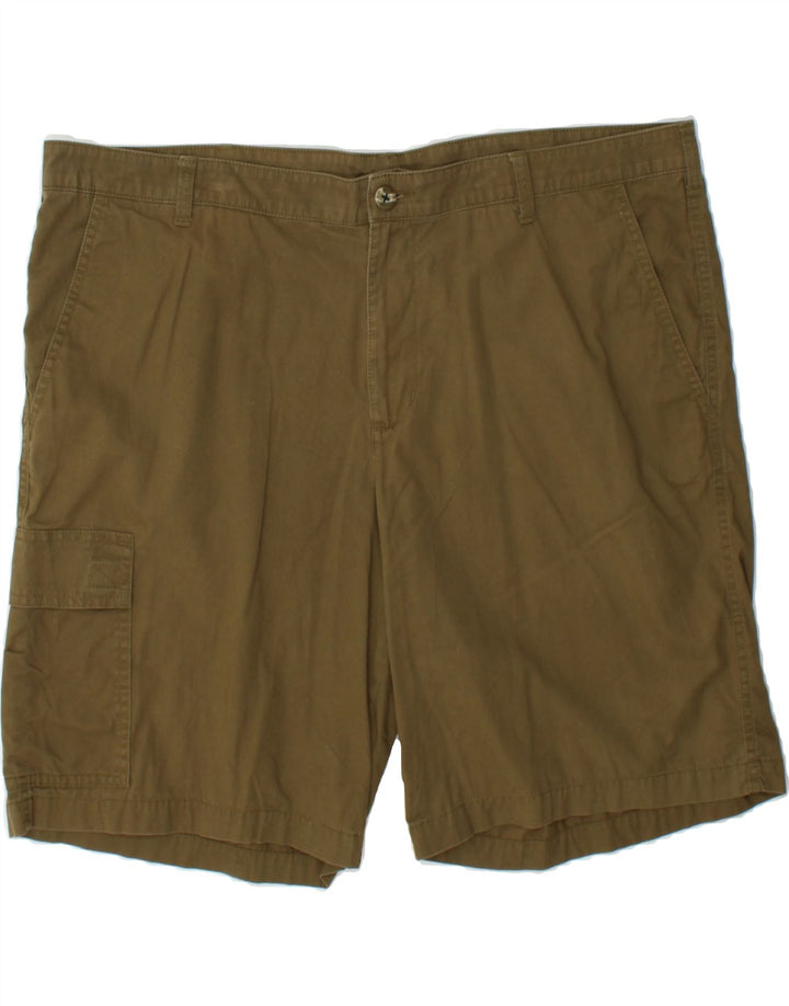 COLUMBIA Mens Cargo Shorts W40 XL Khaki Cotton Vintage Columbia and Second-Hand Columbia from Messina Hembry 