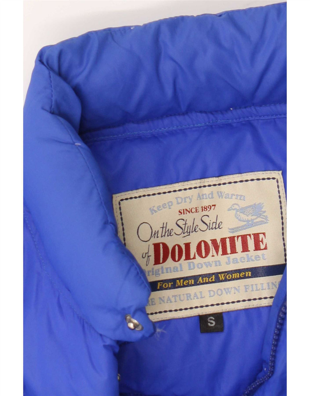Dolomite Chaleco acolchado para hombre UK 36 Small Blue Nylon
