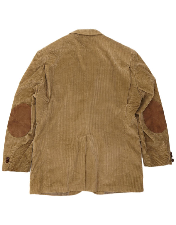 Orvis Chaqueta tipo blazer de pana con 3 botones para hombre UK 42 XL Beige