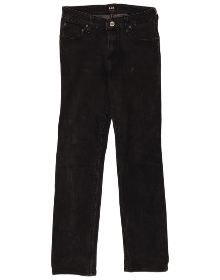Vaqueros rectos Marion para mujer Lee W28 L33 Algodón gris