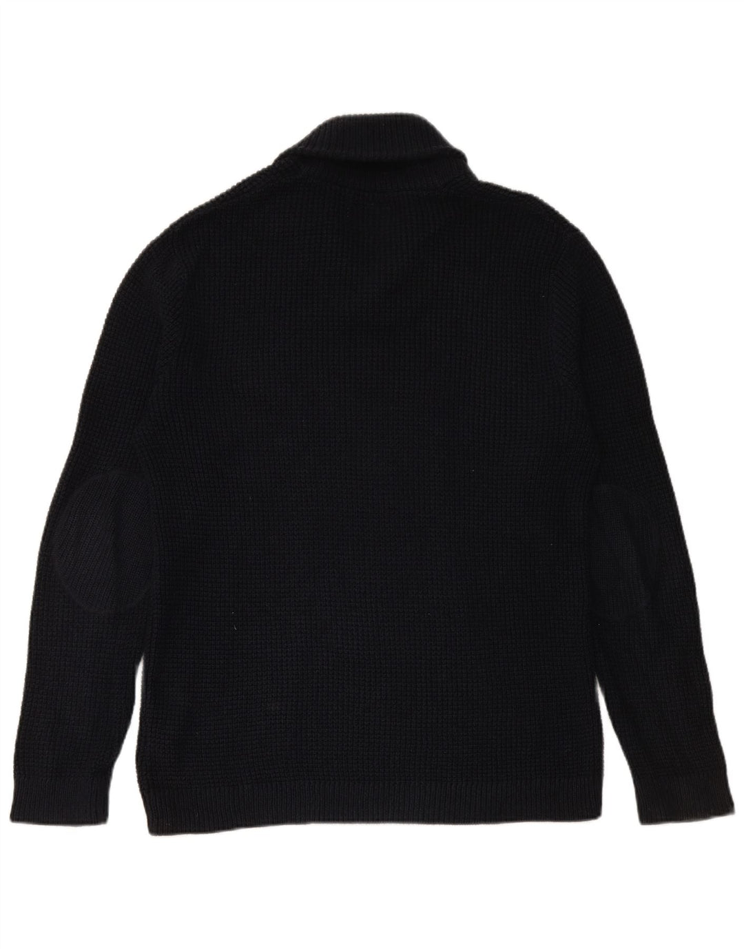 JACK & JONES Jersey con Cuello Chal para Hombre XL Azul Marino Algodón