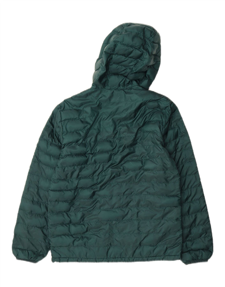 Levi's Chaqueta acolchada con capucha para hombre UK 36 Small Verde Poliéster