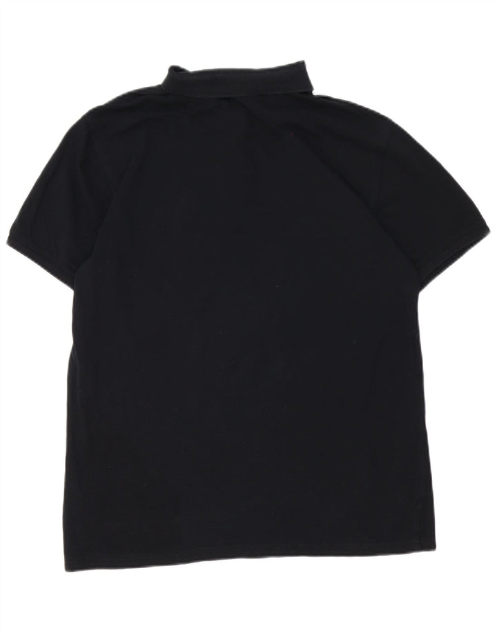 Asociación de Polo de EE. UU. Camisa Hombre Grande Algodón Negro