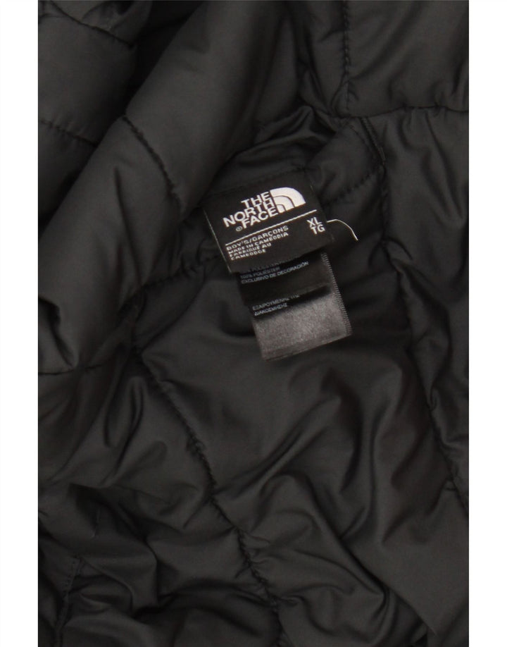 The North Face Chaqueta acolchada reversible con capucha para niño 14-15 años XL Negro