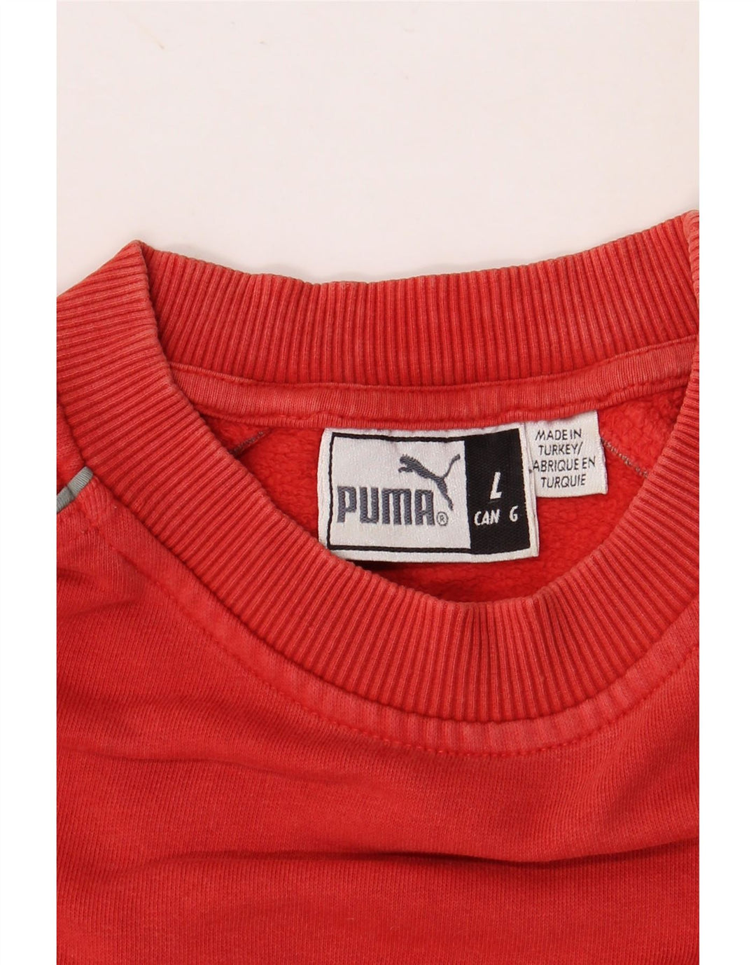 PUMA Sudadera gráfica para hombre Jumper Large Rojo