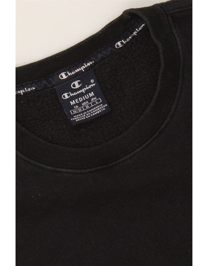 CHAMPION Sudadera Jumper para Hombre Medium Black