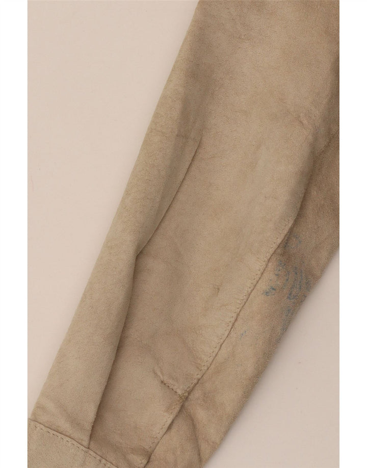 Conbipel Chaqueta De Ante Mujer IT 48 XL Cuero Beige