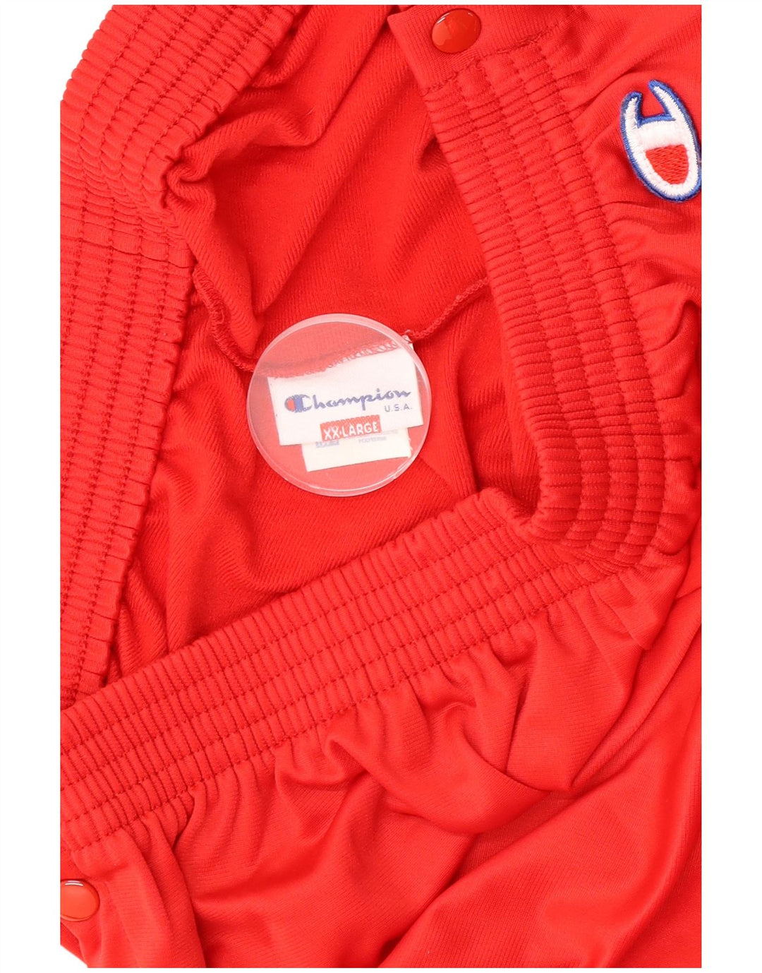 Champion Pantalones De Chándal Gráficos Para Mujer UK 20 2XL Poliéster Rojo