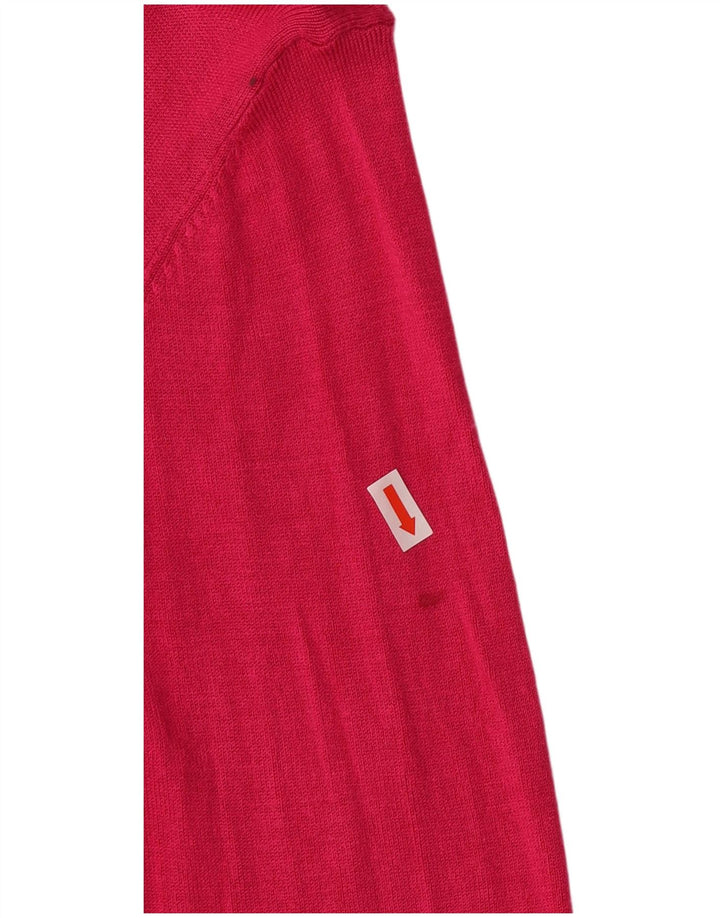 Marks & Spencer - Cárdigan para mujer (talla 40), color rosa medio, clásico de viscosa