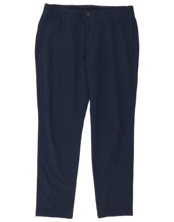 Under Armour Pantalón chino ajustado para hombre W36 L30 Azul marino