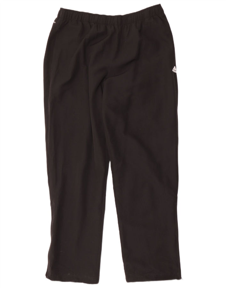 Adidas Hombre Climalite Pantalón Chándal XL Negro Poliéster