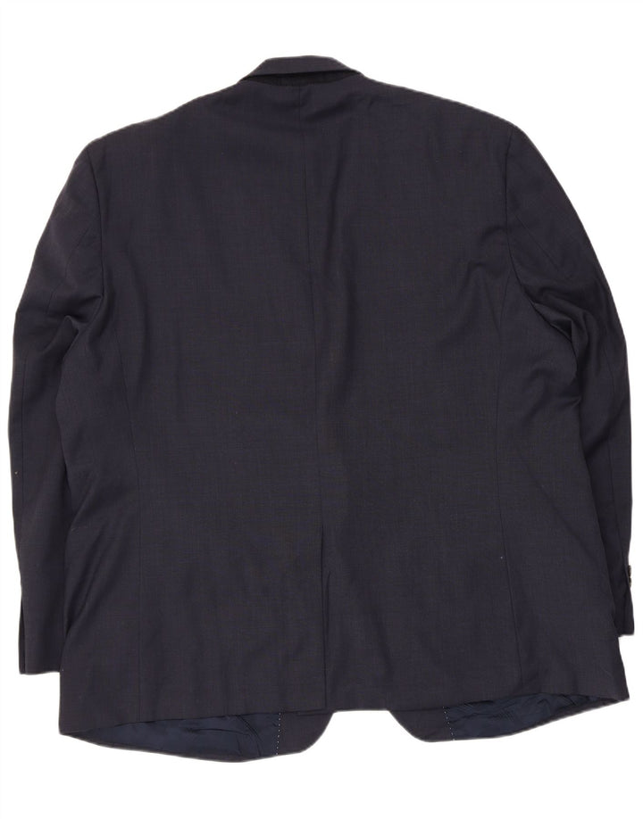 Chaps Chaqueta tipo blazer de 2 botones para hombre IT 50 grande de lana azul marino