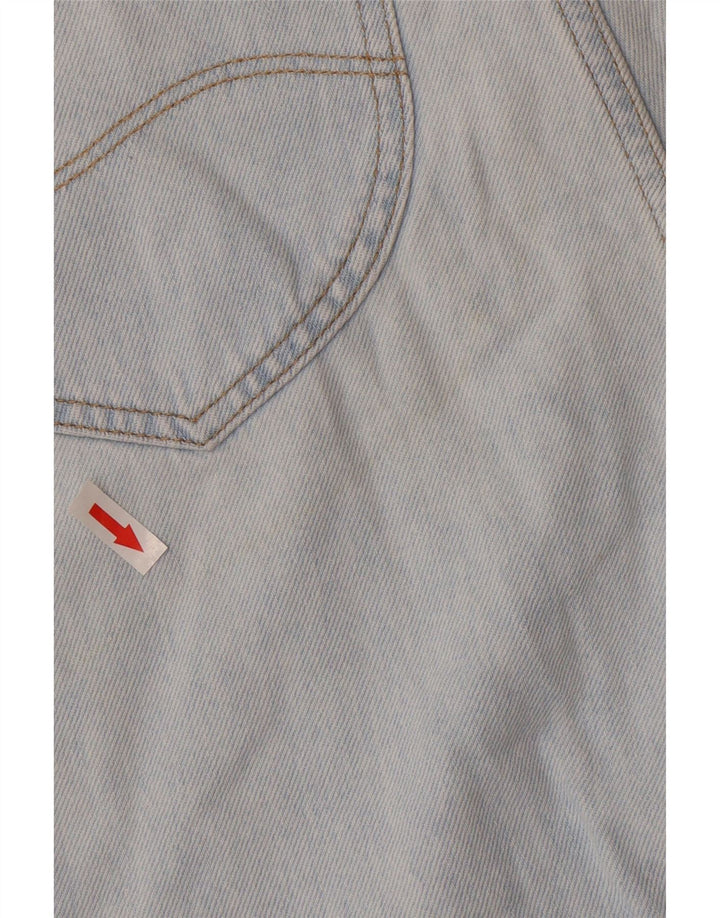 Lee Mujer Stella Denim Shorts W27 Pequeño Algodón Azul