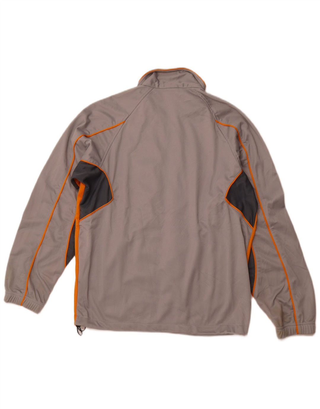 BRUGI Hombre Chándal Top Chaqueta Poliéster Color Block Gris Medio