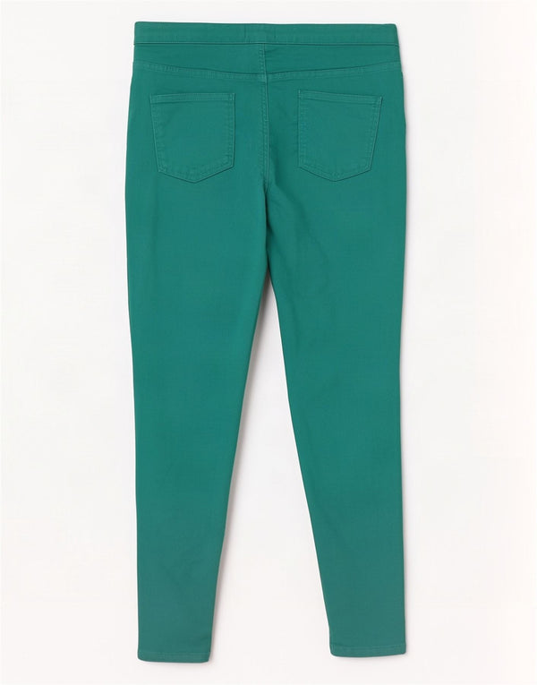 Marks & Spencer Jeans Jegging para Mujer UK 40 Large W34 L27 Algodón Verde