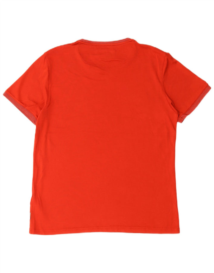 Ted Baker - Camiseta para hombre, talla 4, algodón rojo grande