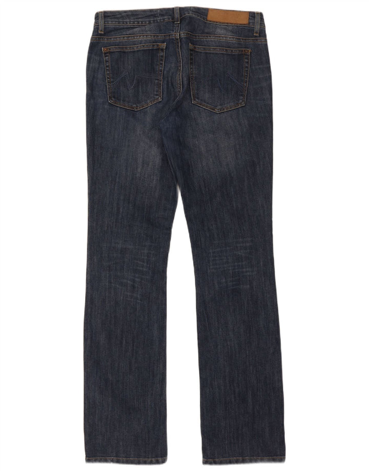 Zara Jeans Bootcut para Mujer EU 42 Large W32 L32 Algodón Azul Marino