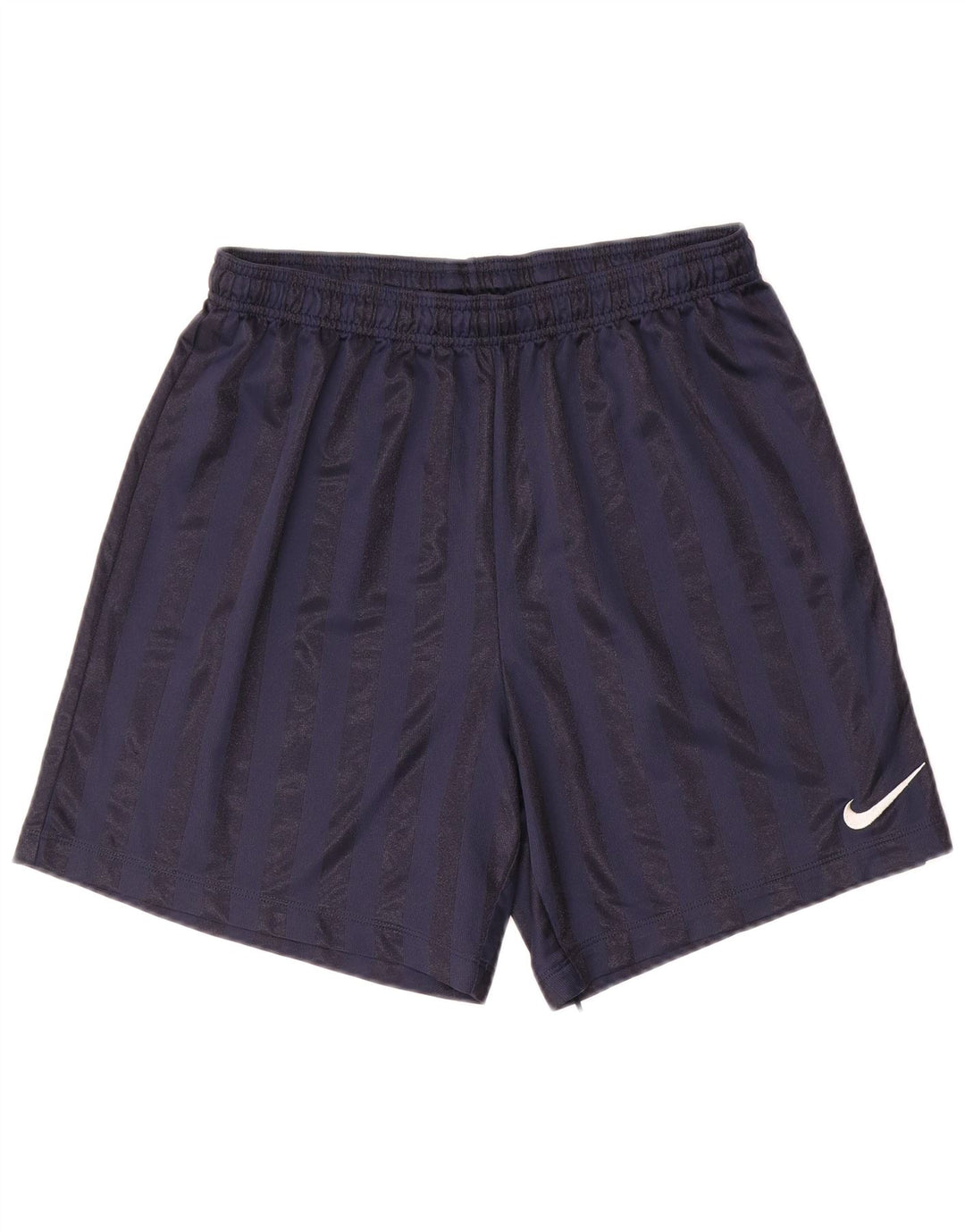 Nike - Pantalones cortos deportivos para hombre, talla grande, color azul marino a rayas