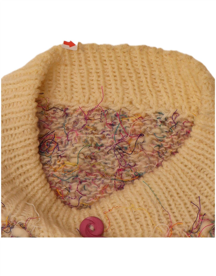 VINTAGE Mujer Turtle Neck Jumper Suéter UK 20 2XL Multicolor Flecked