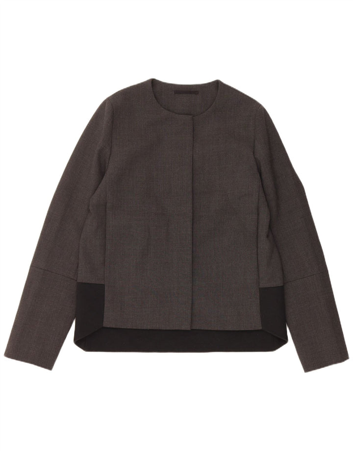 Chaqueta tipo blazer extragrande para mujer Cos EU 36 Bloque de color gris pequeño