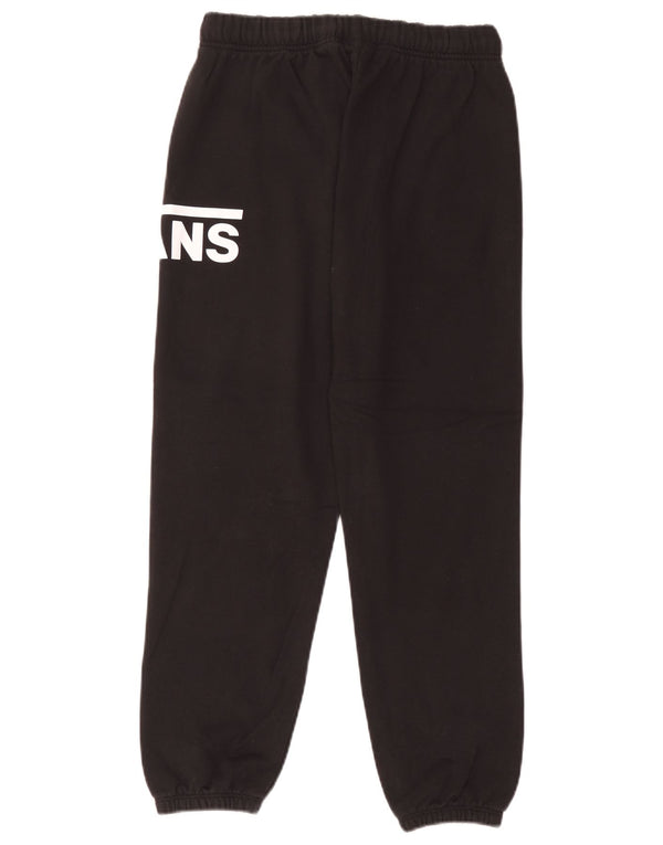 Vans Mujer Graphic Chándal Pantalones Joggers UK 10 Small Negro