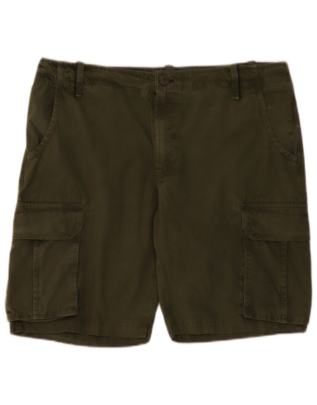 CMP Pantalones cortos cargo para hombre IT 54 2XL W40 Algodón caqui