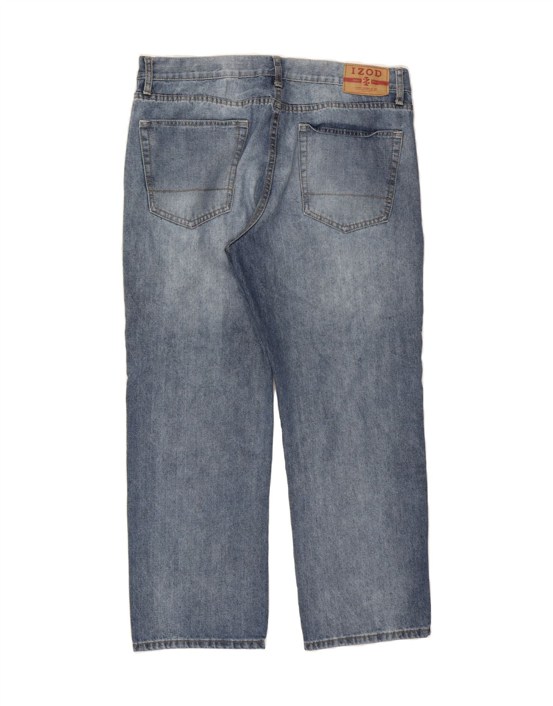 IZOD Mens Straight Jeans W38 L30 Blue Cotton Vintage Izod and Second-Hand Izod from Messina Hembry 