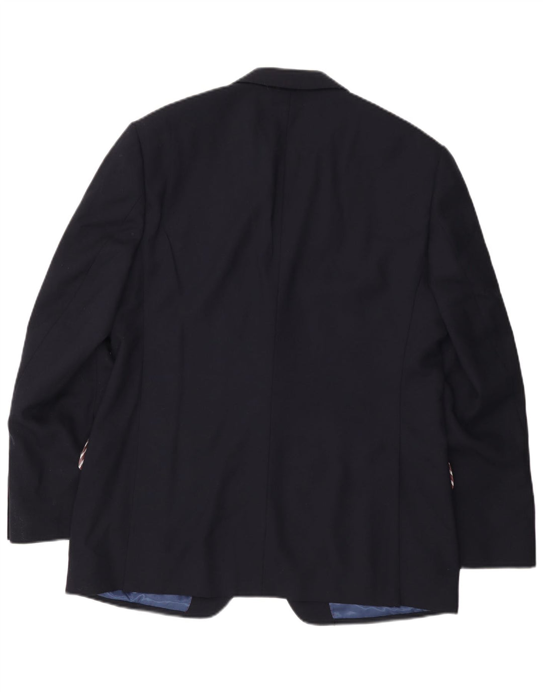 Marks & Spencer Chaqueta tipo blazer de 2 botones para hombre UK 42 Large Lana azul marino