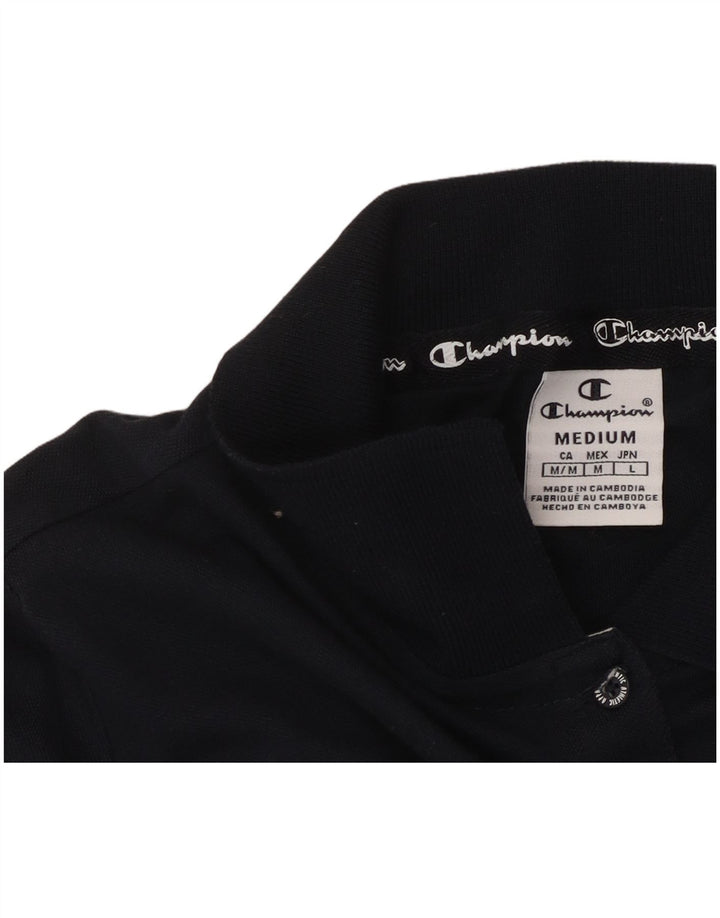 CHAMPION Polo para mujer UK 12 Medium Azul marino