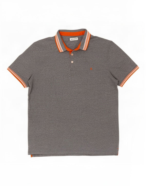 Jack & Jones Polo Hombre 2XL Algodón Gris