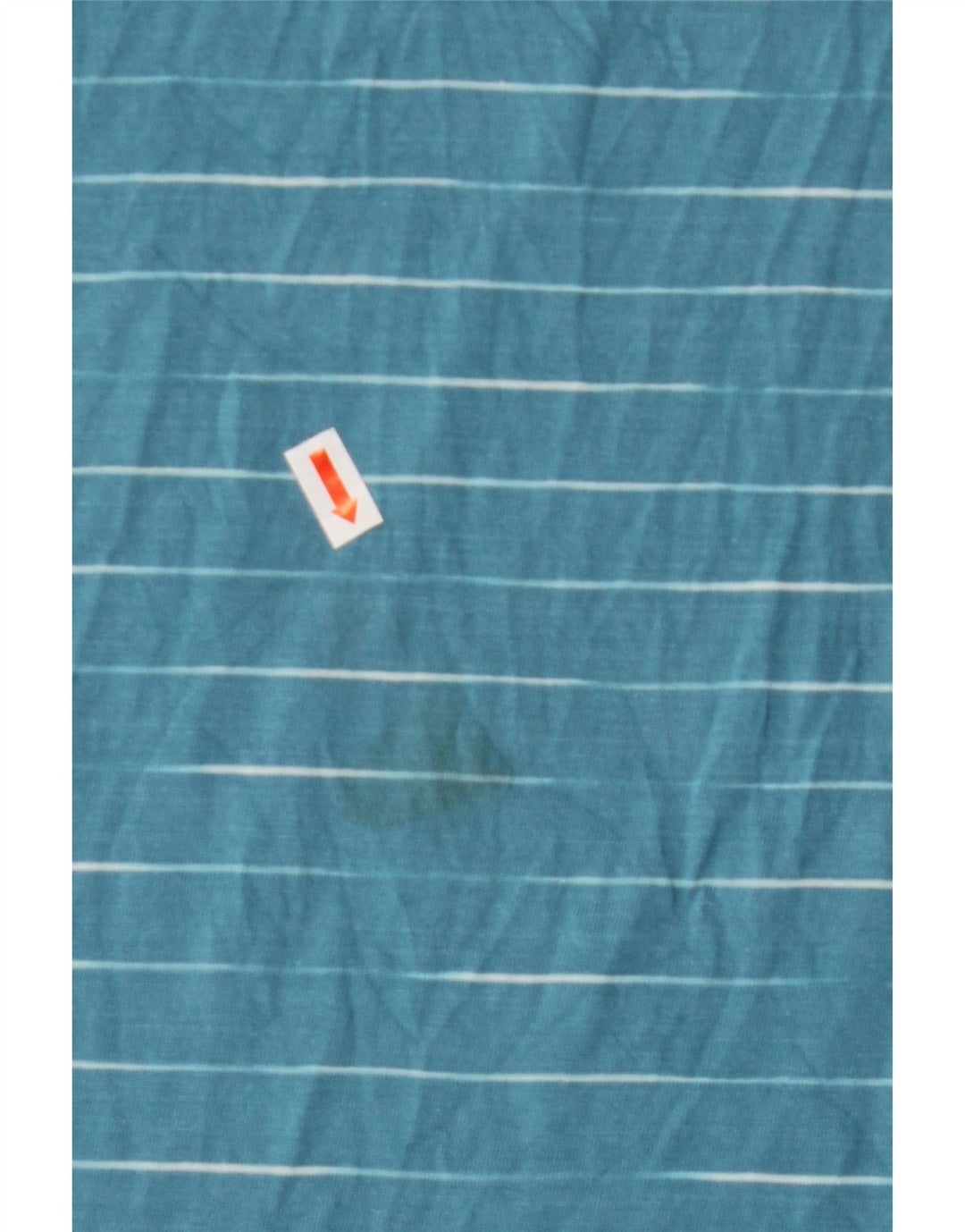 WEIRD FISH Camiseta Hombre Top XL Algodón Rayas Azul