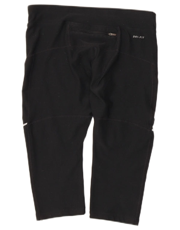 Nike Leggings Capri para Mujer UK 44 Mediano Negro Deportes