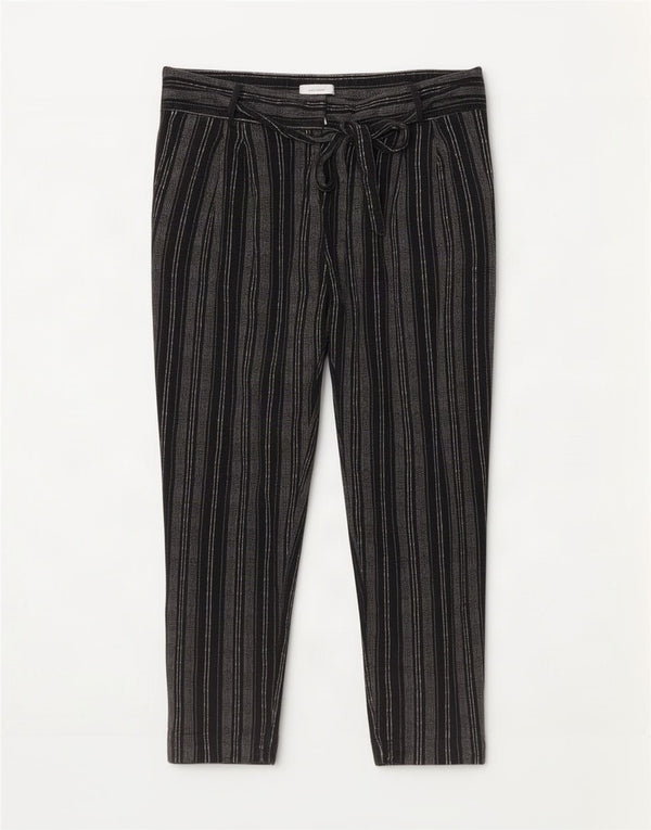 Marks & Spencer Pantalones cortos para mujer UK 40 Large W36 L25 Black Stripes
